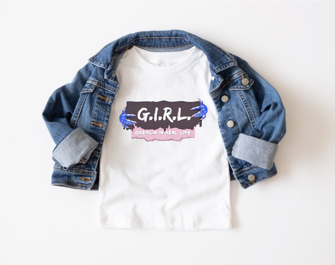 G.I.R.L. Gremlin Tee - Spooky Hands for Kids